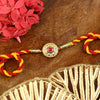 Kundan Thread Rakhi Raksha Bandhan Rakhi by Asthetika