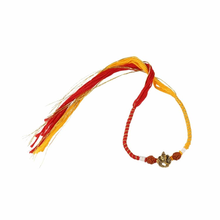 Set of 2 Ganesha Om Rakhis