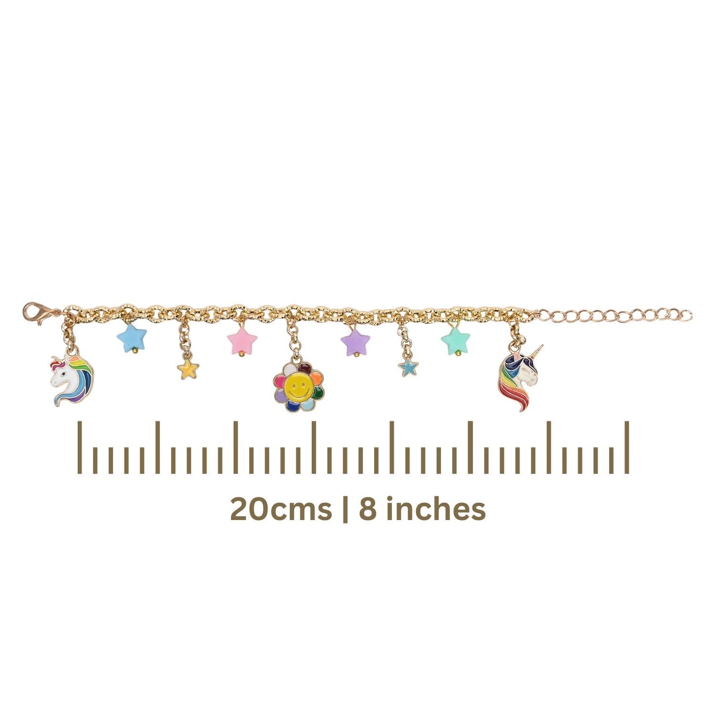 Unicorn Multicharm Bracelet