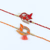 Embroidered Buttis Traditional Rakhis - Set of 2