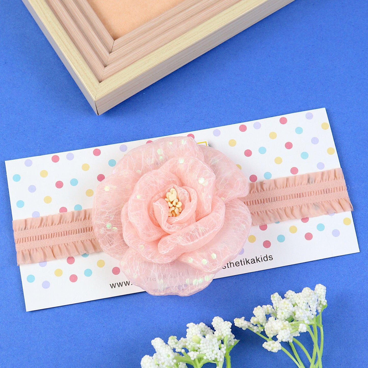 Floral Bow Headband