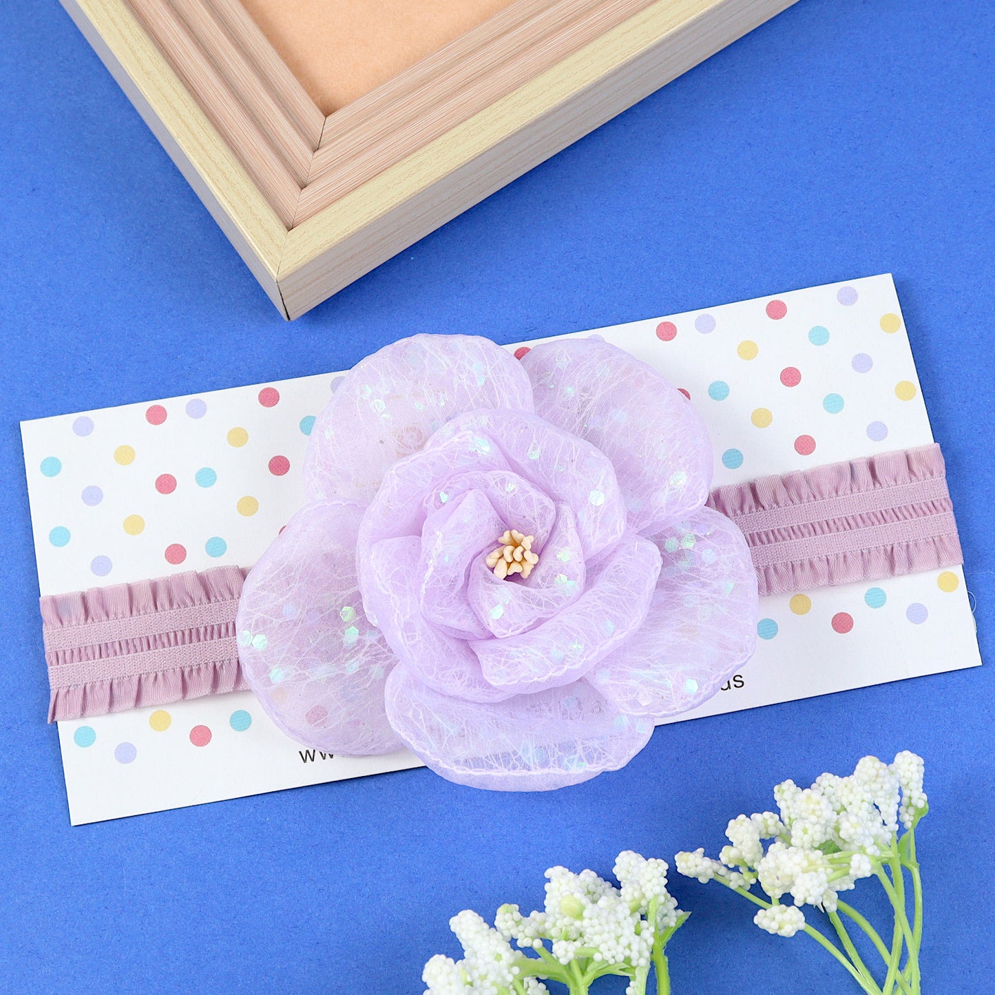 Floral Bow Headband