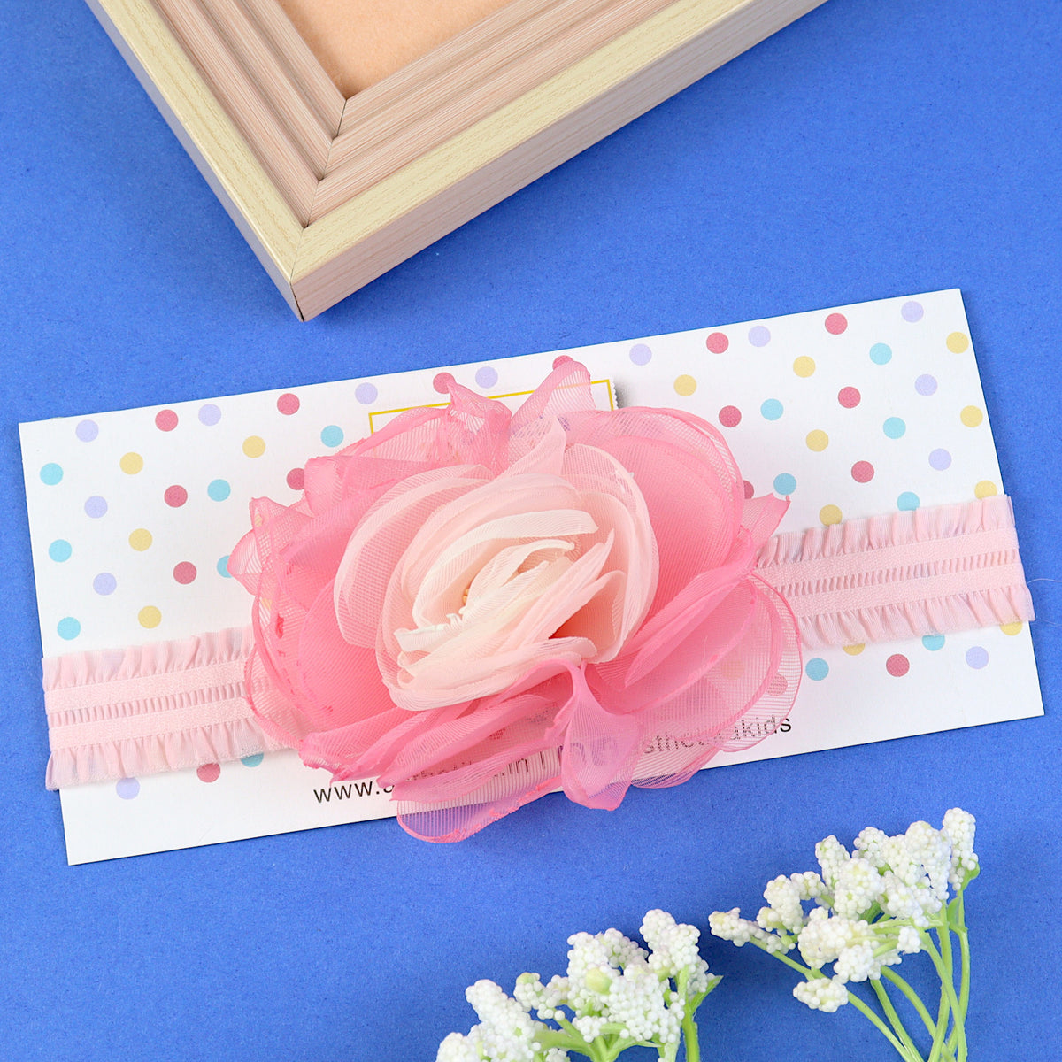 Floral Bow Headband
