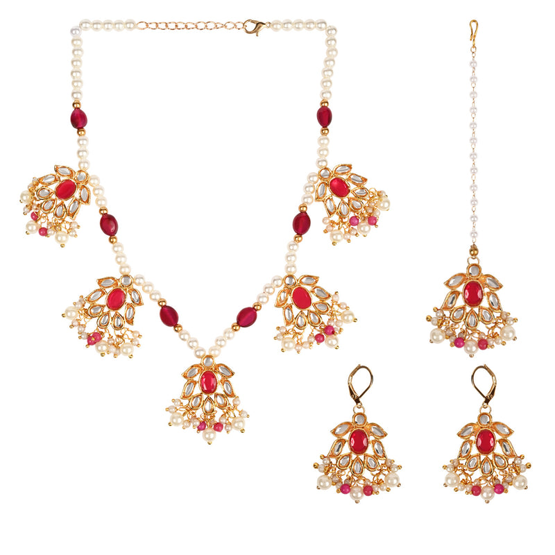 Kundan Jewellery Set for Girls