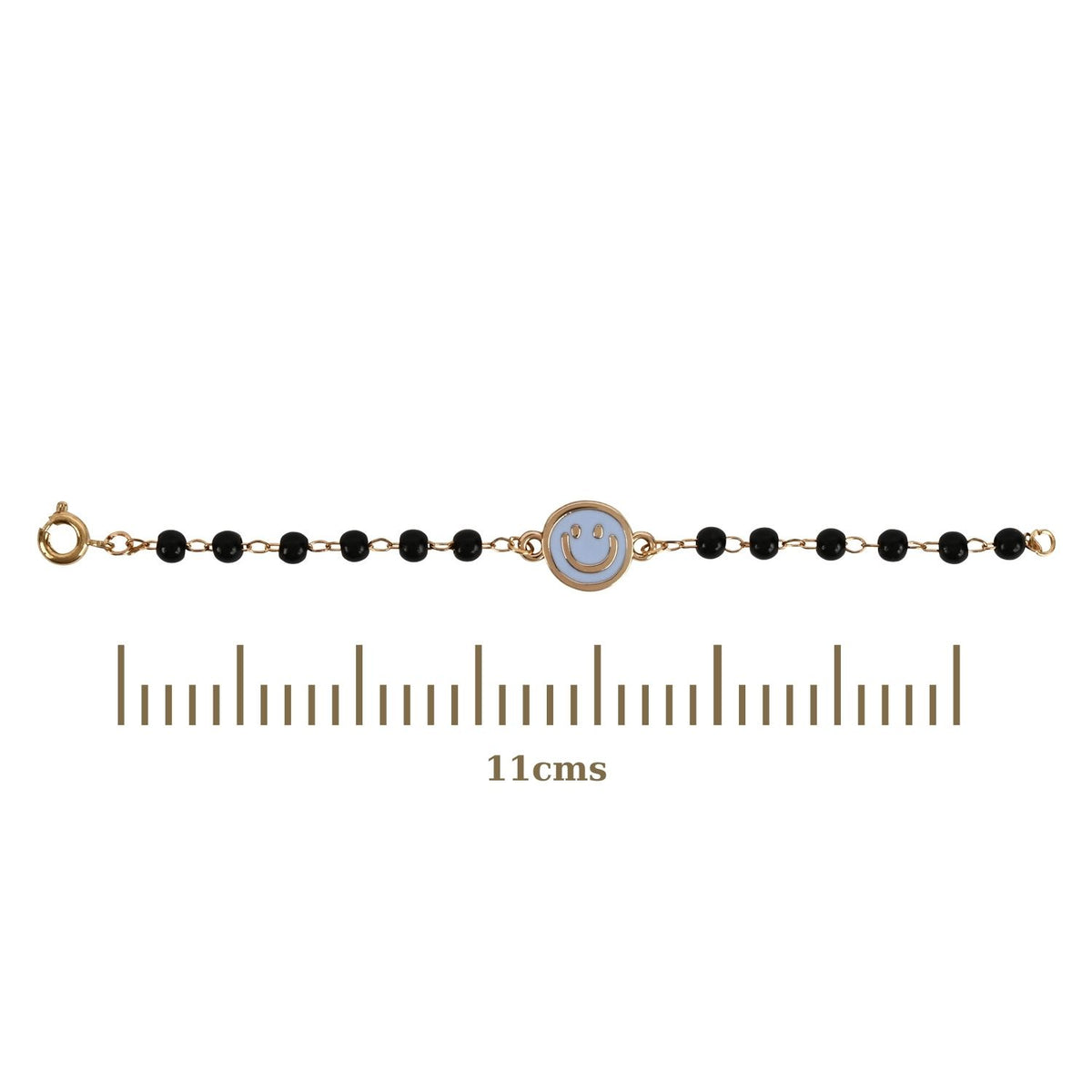 Smiley Charm Nazariya Girls Bracelet Rakhi