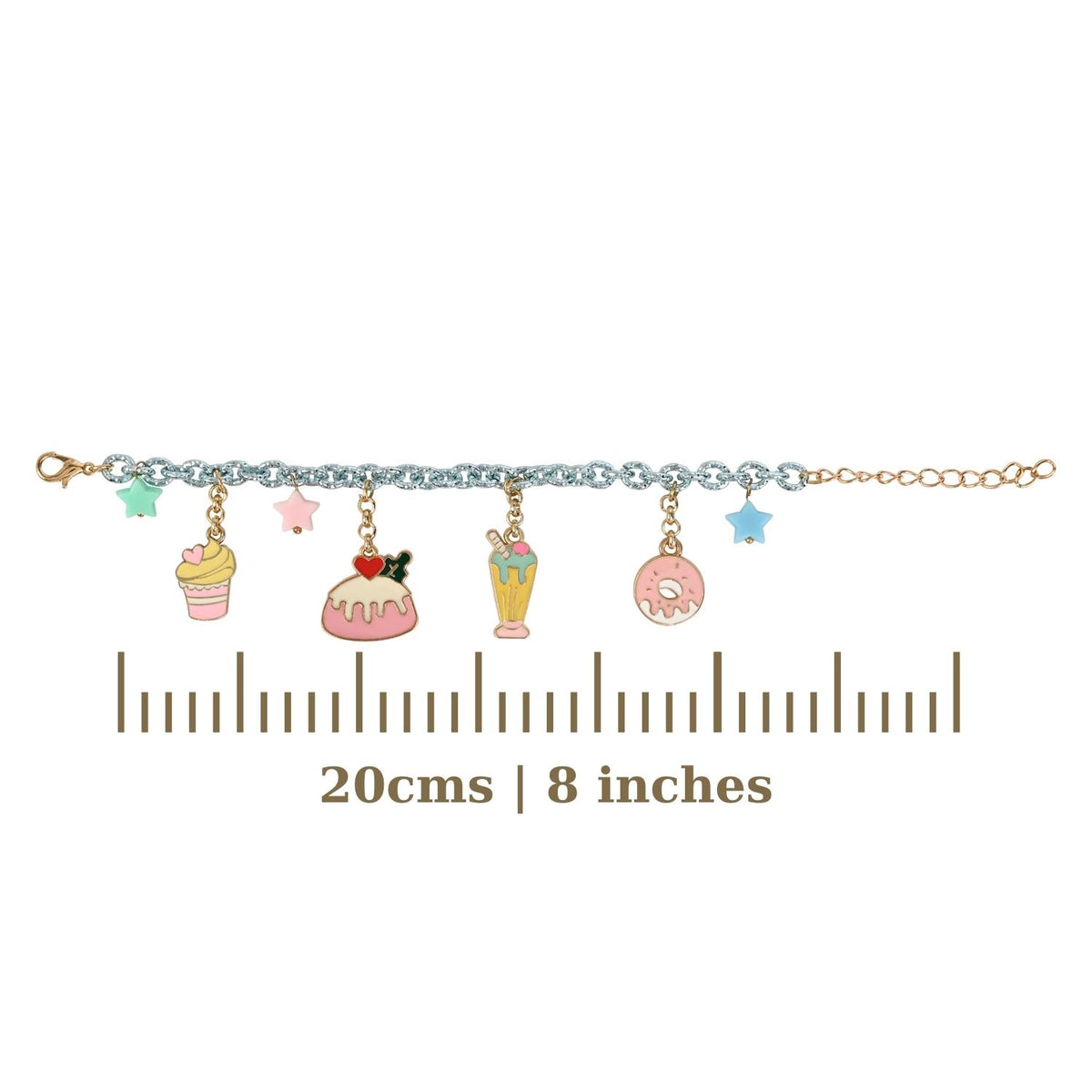 Donut Multi-Charm Kids Bracelet