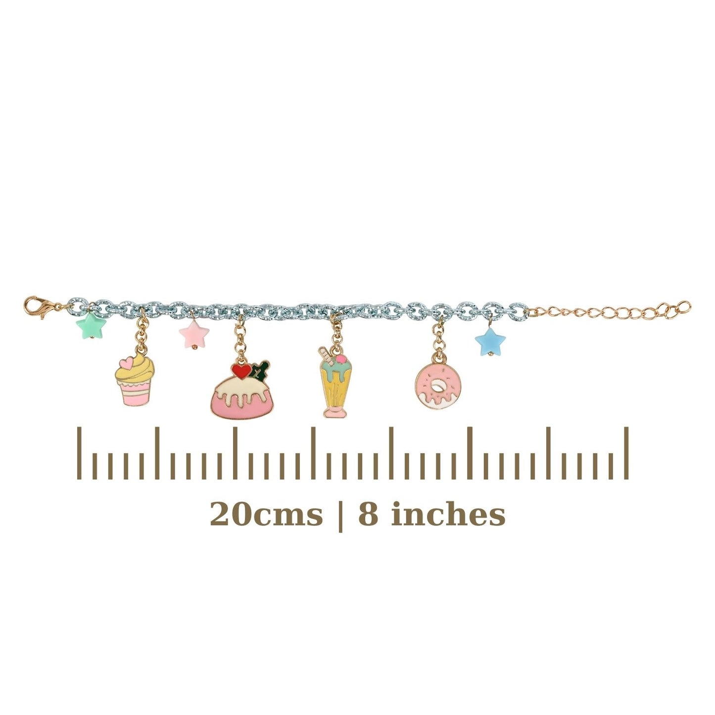 Donut Multi-Charm Kids Bracelet