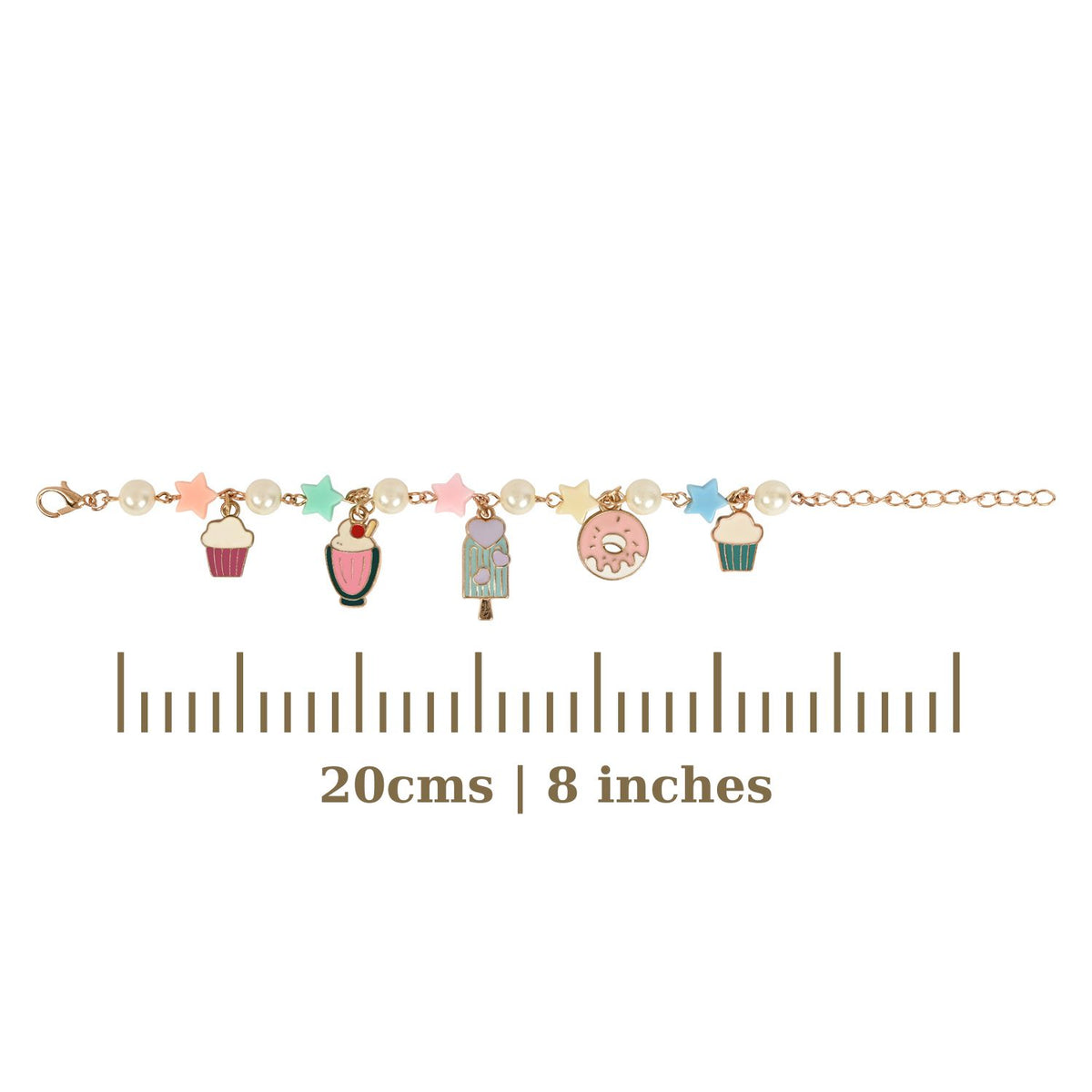 Ice-Cream Multi-Charm Kids Bracelet