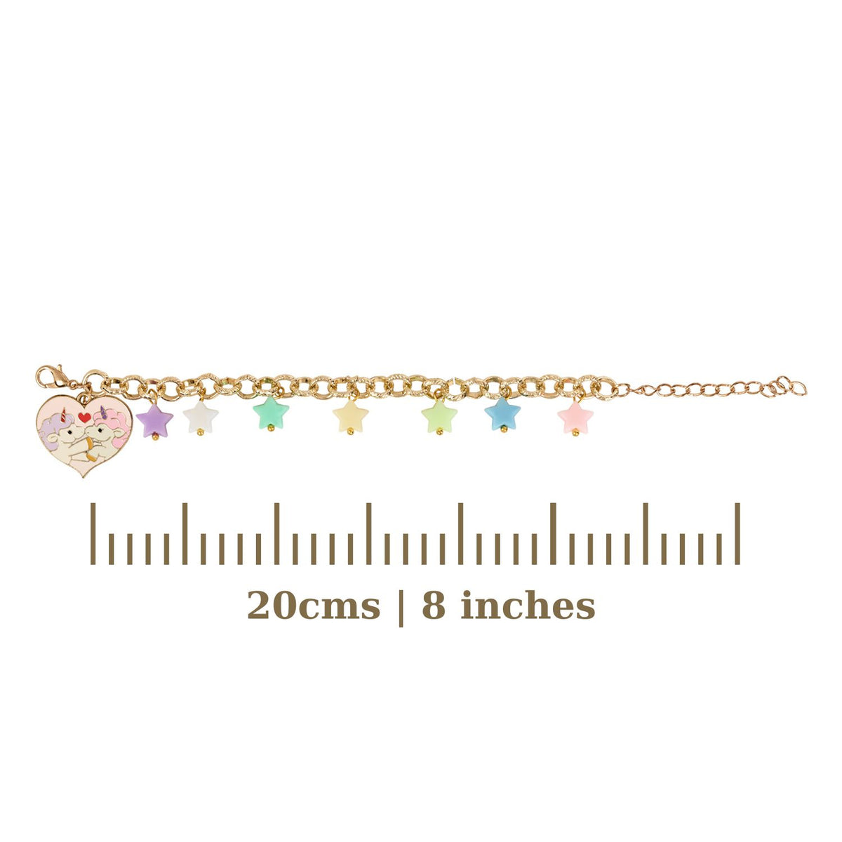 Unicorn Star Bracelet Rakhi for Girls