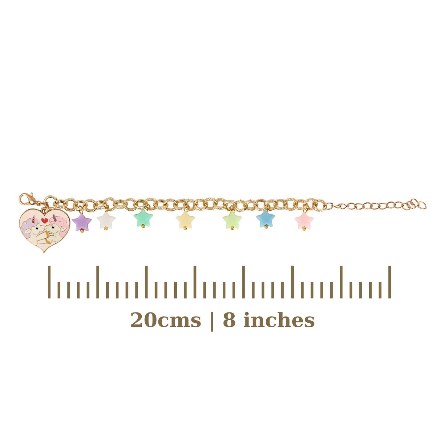 Unicorn Star Bracelet Rakhi for Girls