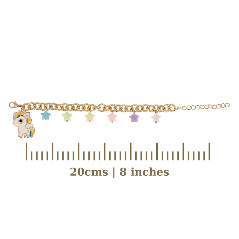 Unicorn Charm Kids Bracelet
