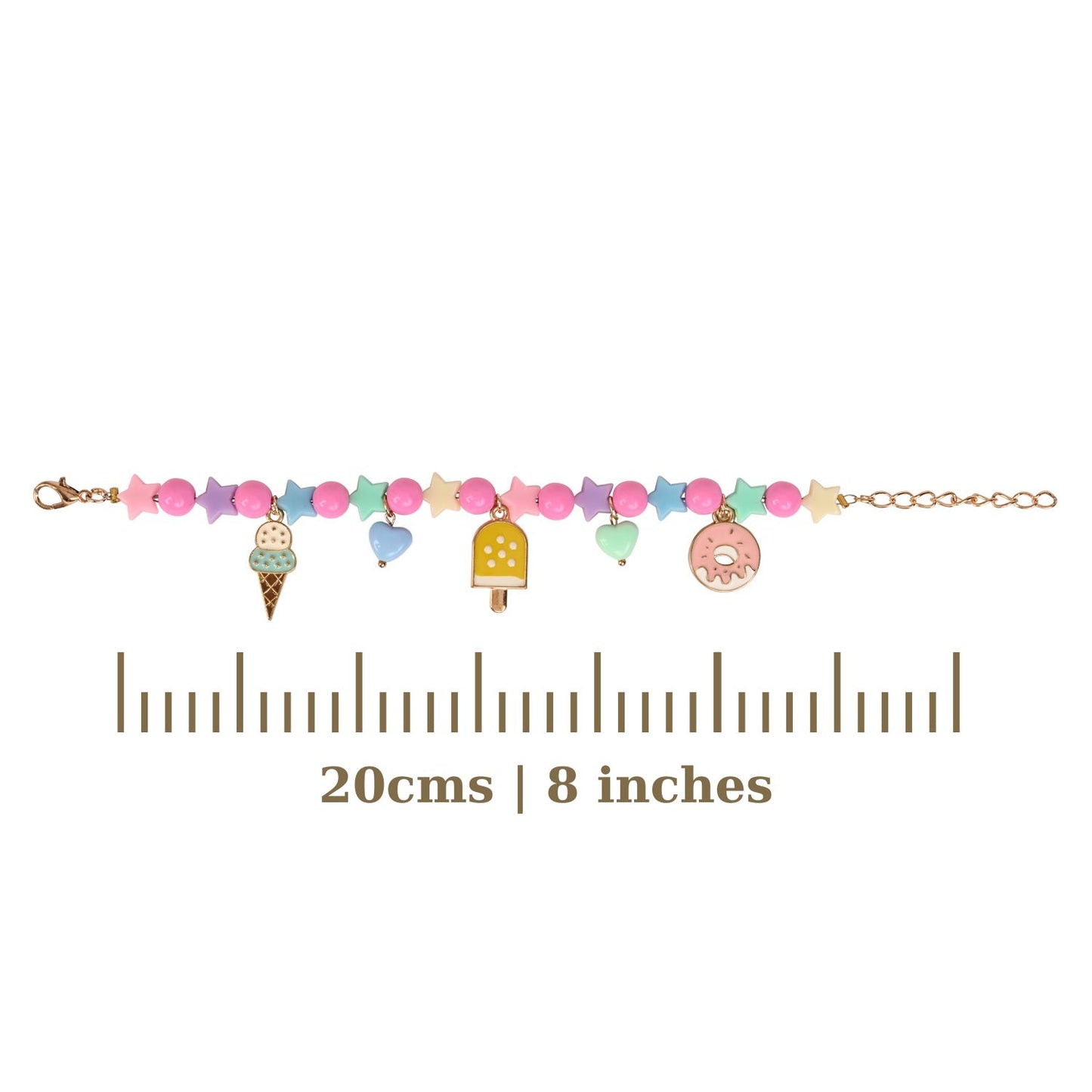 Ice-Cream Donut Beaded Kids Bracelet