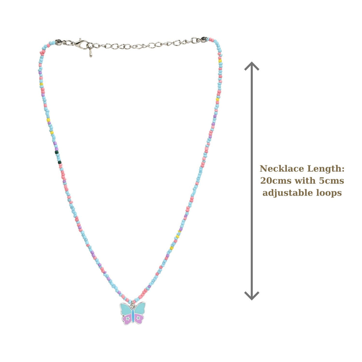 Butterfly Charm Kids Necklace