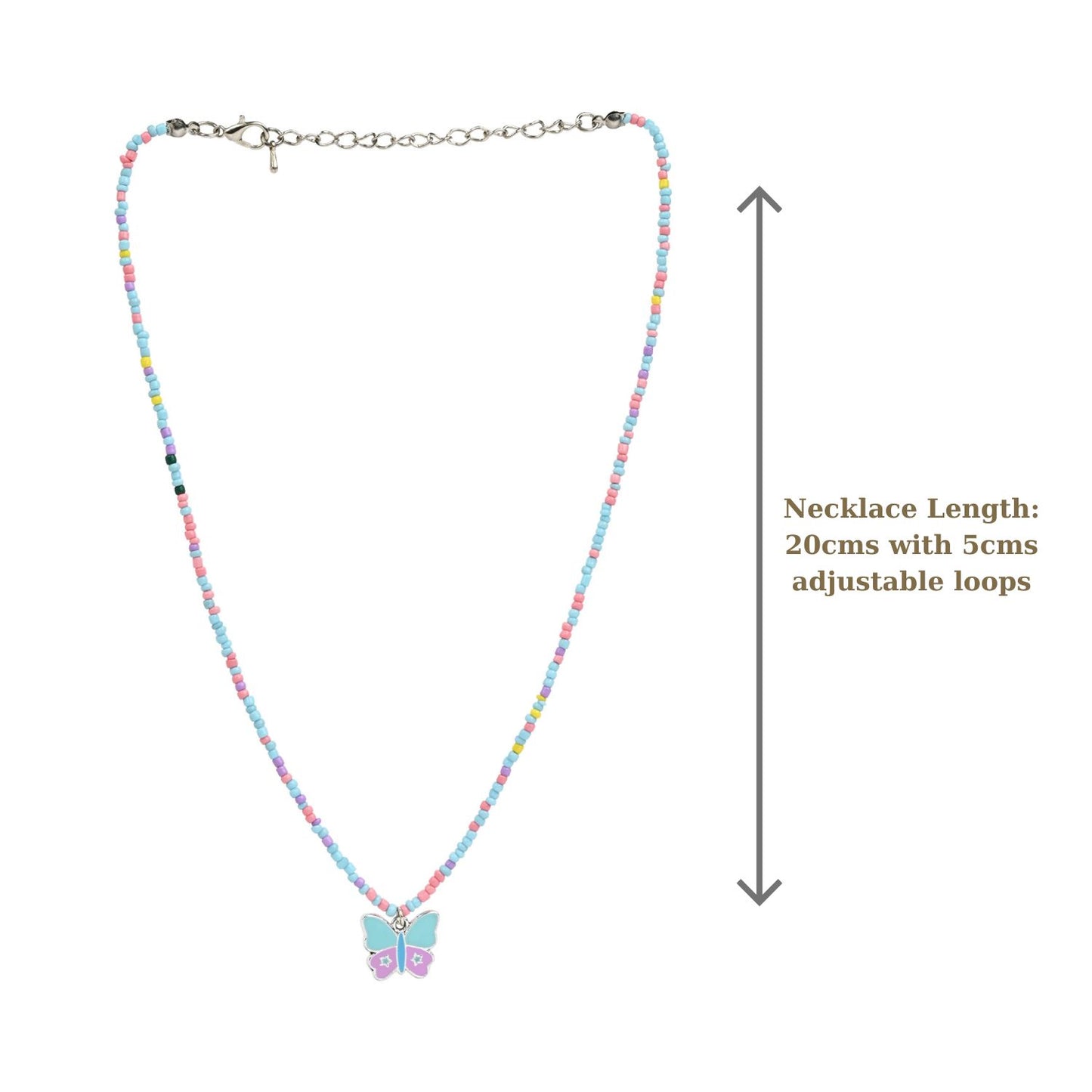 Butterfly Charm Kids Necklace