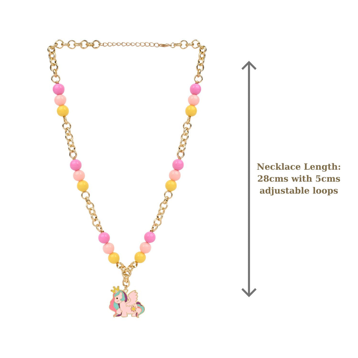 Unicorn Charm Kids Necklace