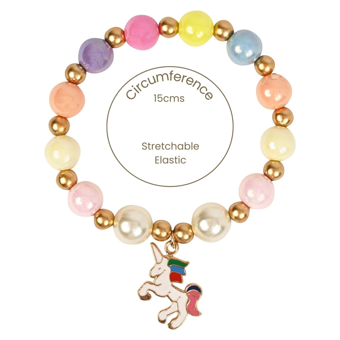Unicorn Rainbow Kids Jewellery Set