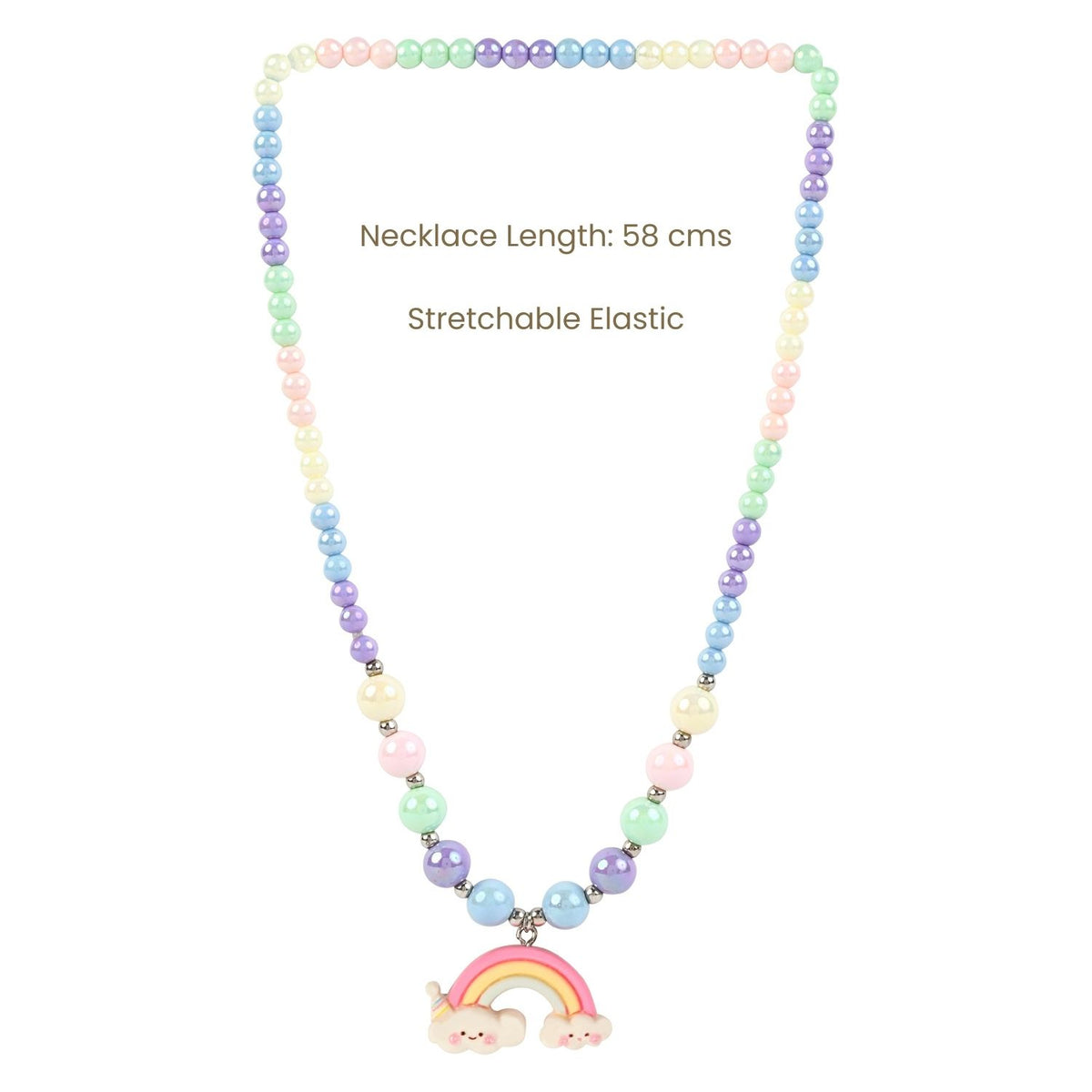 Rainbow Charm Kids Jewellery Set