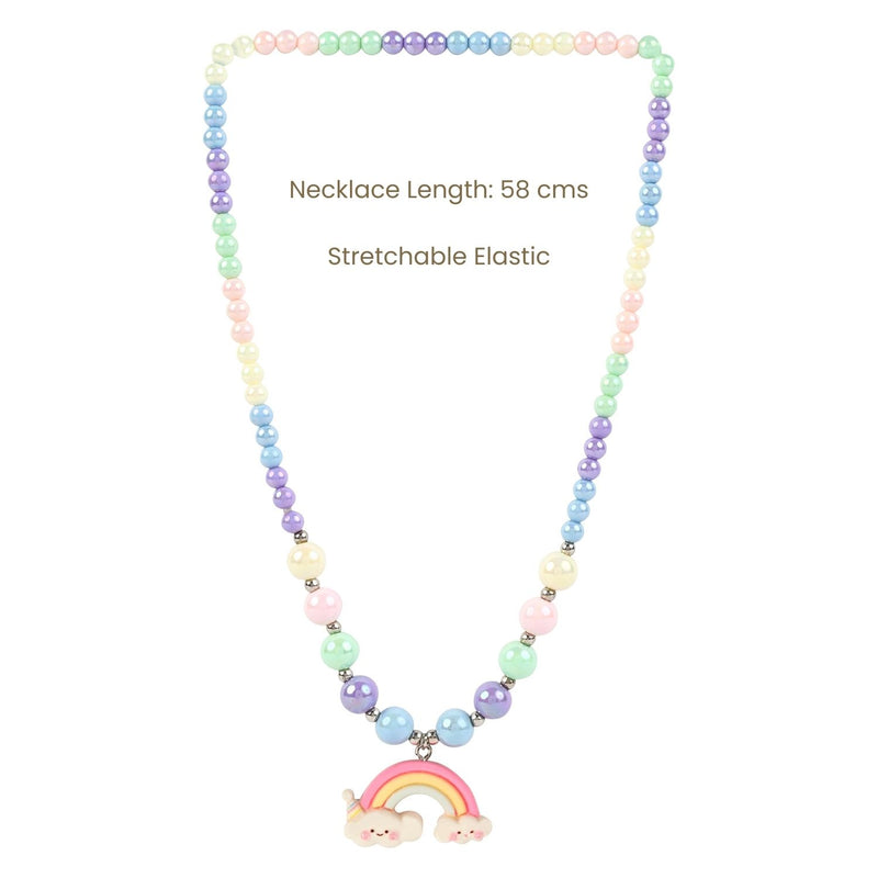 Rainbow Charm Kids Jewellery Set