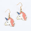 Unicorn Pink Earrings