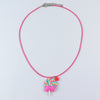 Popsicle Pink Charm Necklace for Girls