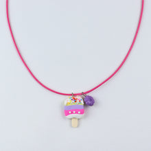 Load image into Gallery viewer, Ice-Cream Purple &amp; Pink Necklace for Girls
