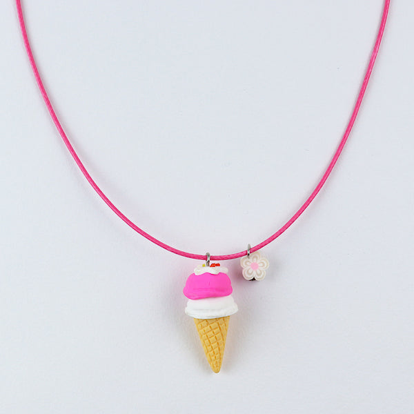 Ice-Cream Pink Necklace for Girls
