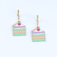 Load image into Gallery viewer, ac23-045-pastry-charms-earrings-green

