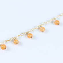Load image into Gallery viewer, ac23-077-beaded-anklets-set-of-2-orange
