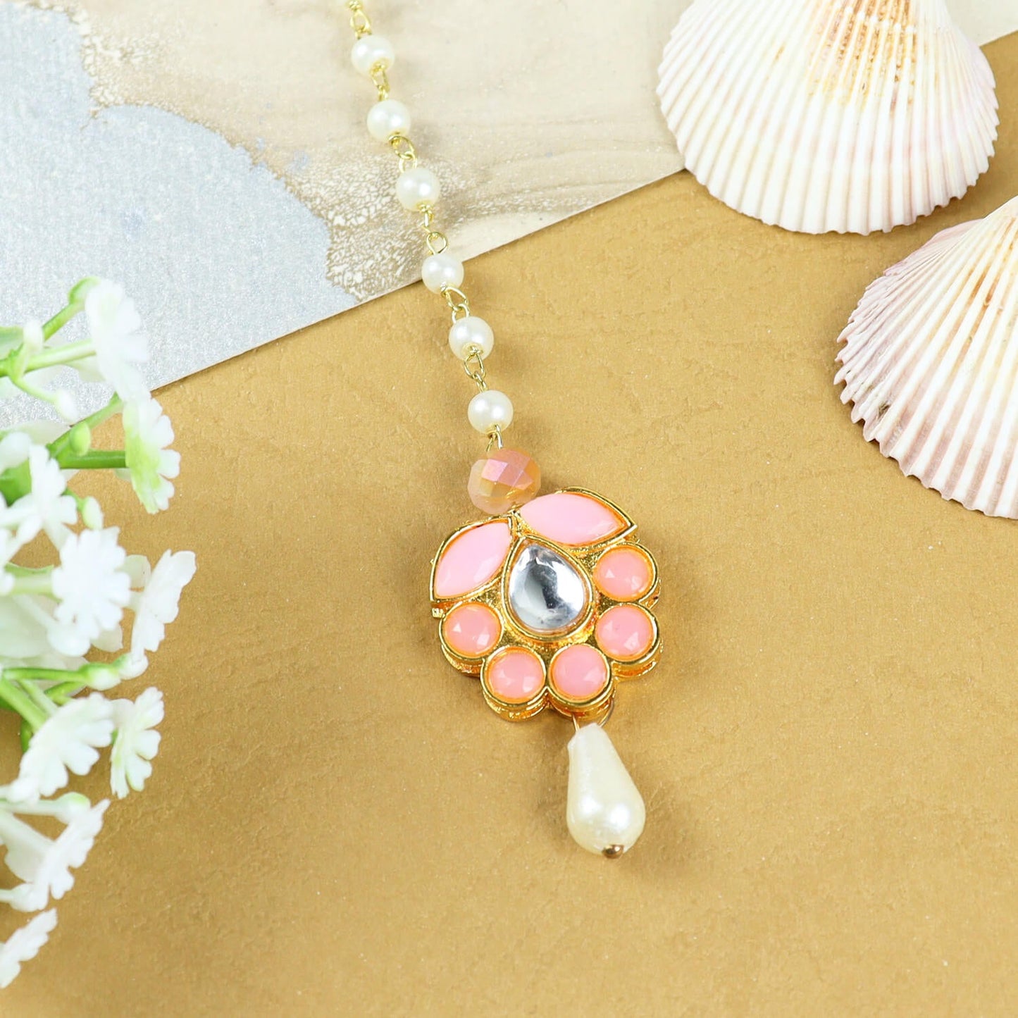 Explore exquisite ethnic jewelry for girls and add a touch of charm and elegance to their festive look. Shop for bracelets, necklace, earrings and jewellery sets. Light Weight. Comfort Fit. Value Buy. Product from Asthetika Kids. 