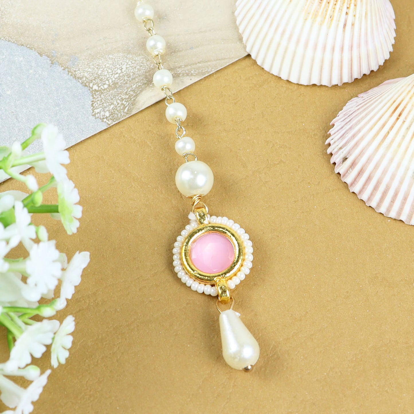Explore exquisite ethnic jewelry for girls and add a touch of charm and elegance to their festive look. Shop for bracelets, necklace, earrings and jewellery sets. Light Weight. Comfort Fit. Value Buy. Product from Asthetika Kids. 