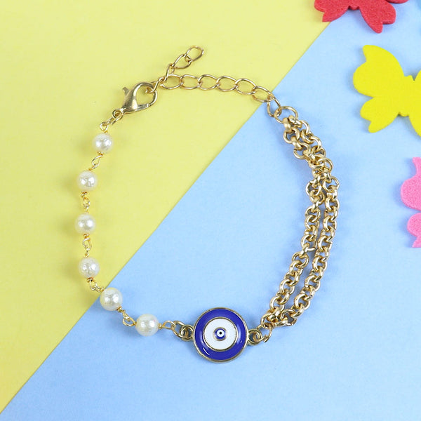 Evil Eye Charm Chain Bracelet