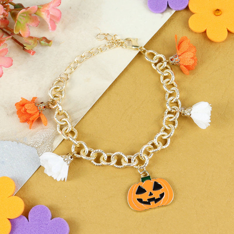 Halloween Pumpkin Bracelet