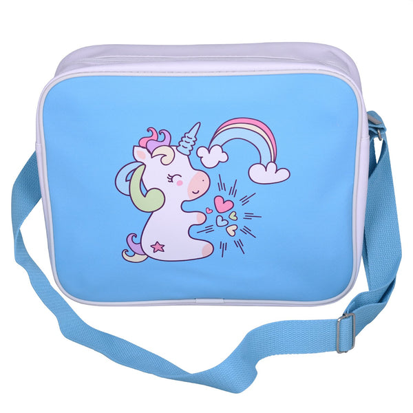 Blue Unicorn Multi-purpose Messenger Bag