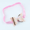 Glitter Bow Pink Headband for Girls