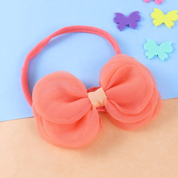 Infant Floral Headband - Pink