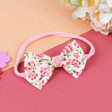 Load image into Gallery viewer, New Born Soft Head Band Fancy Bow - Pink
