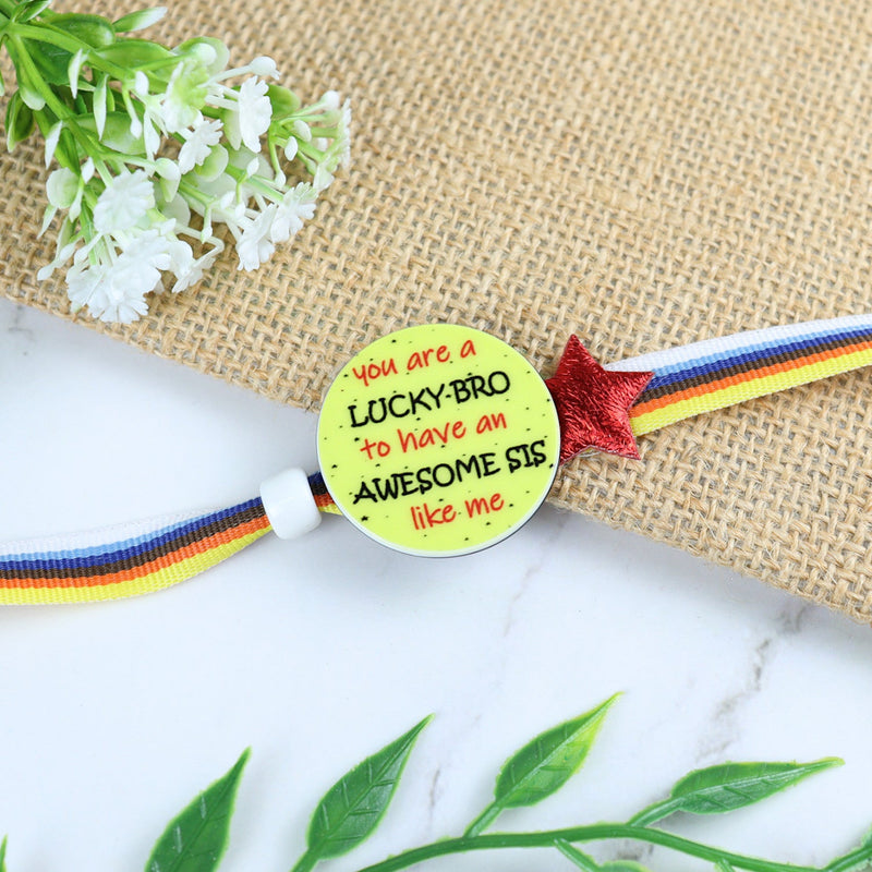 Lucky Bro Special Rakhi