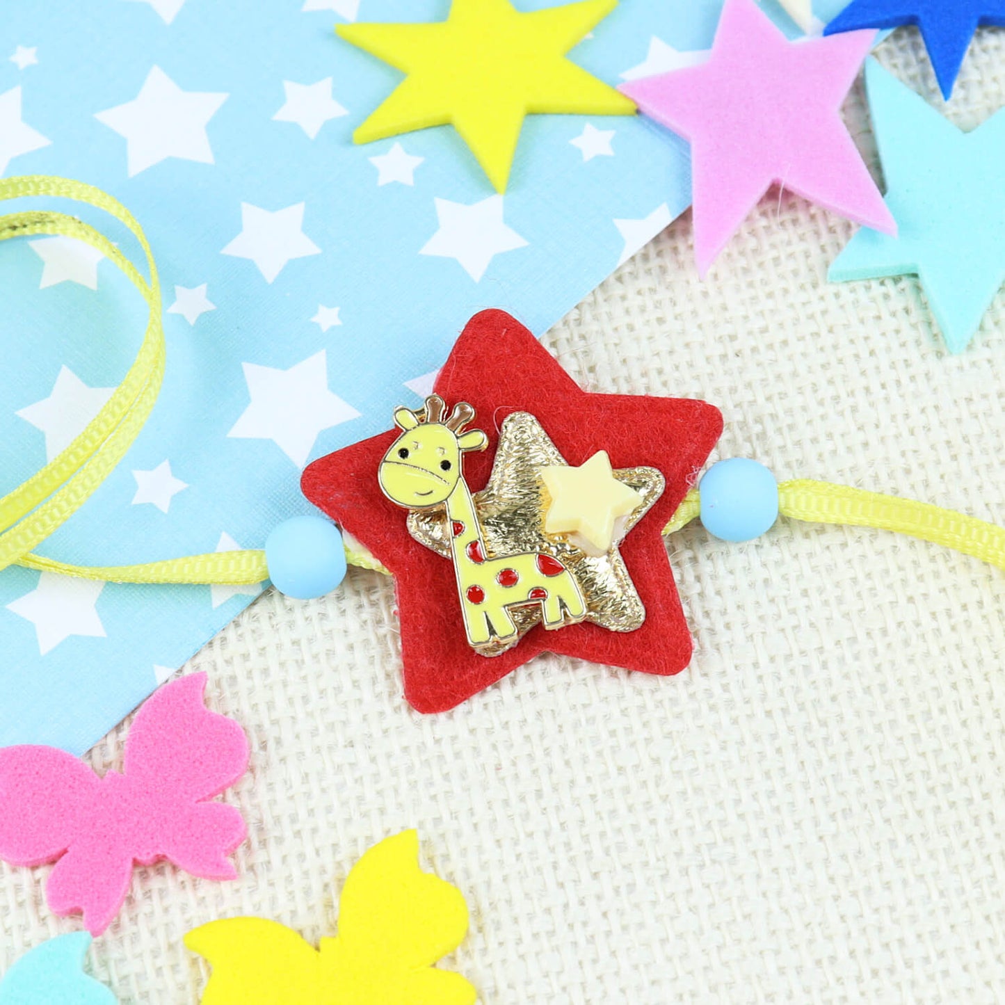 Giraffe Charm Rakhi for Kids