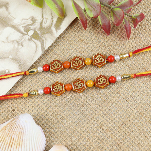 OM Traditional Rakhis (Set of 2)