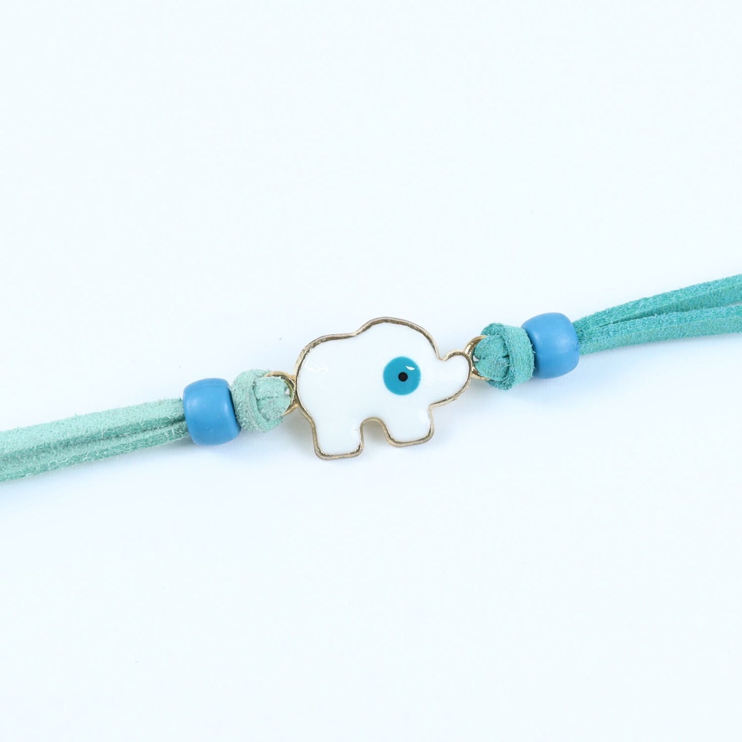 Elephant Evil Eye Bracelet Kids Rakhi