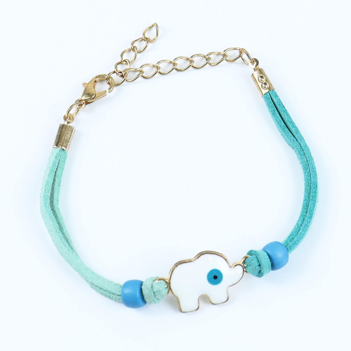 Elephant Evil Eye Bracelet Kids Rakhi