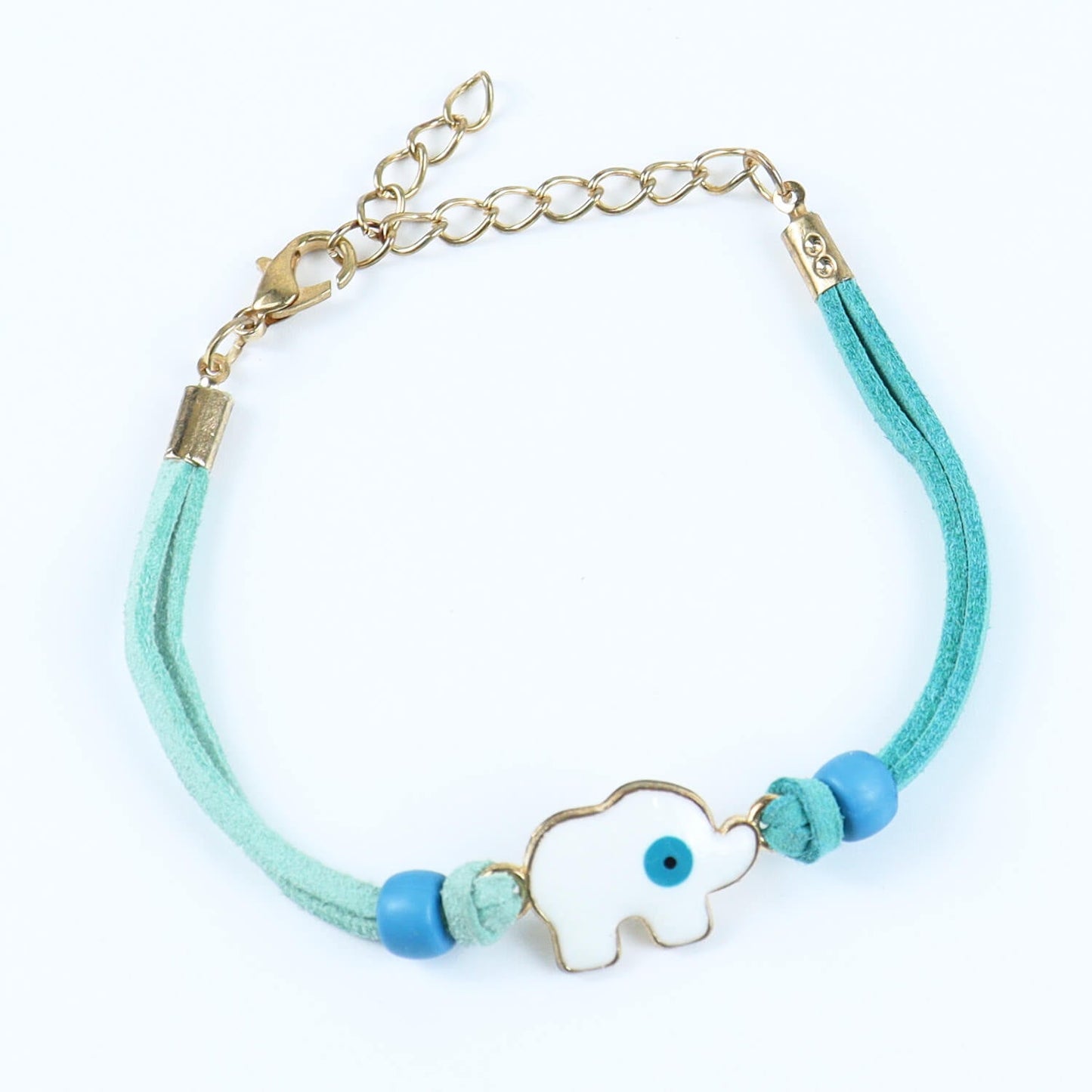 Elephant Evil Eye Bracelet Kids Rakhi