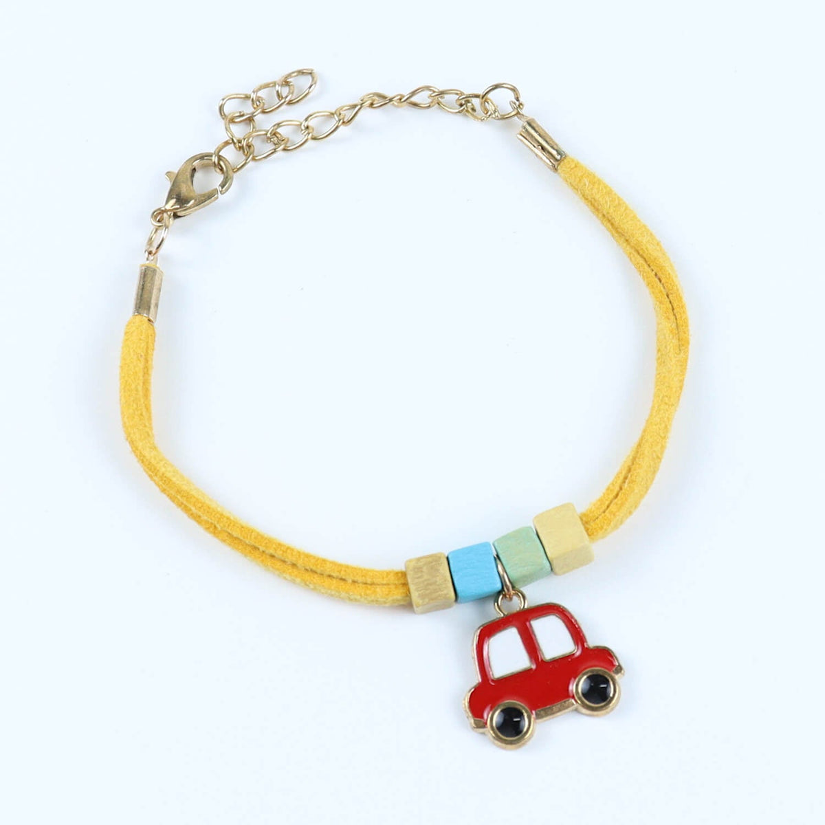 Red Car Bracelet Kids Rakhi