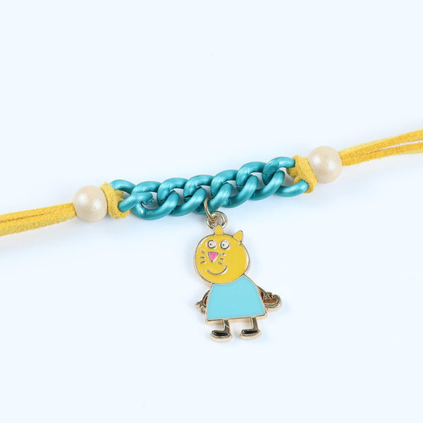 Peppa Pig George Cartoon Bracelet Kids Rakhi