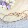 Infiniti Evil Eye Stone Rakhi