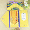 Meenakarai Kundan Stone Rakhi Set of 2 in Fancy Raksha Bandhan Envelope