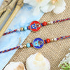 Hamsa Evil Eye Rakhis - Set of 2