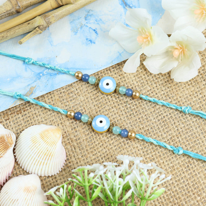 Evil Eye Rakhis - Set of 2