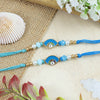 Set of 2 Evil Eye Charm Rakhis